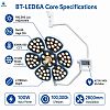 Ceiling Mounted Double Head LED Surgical Light Manufacturer | Operating Lamp